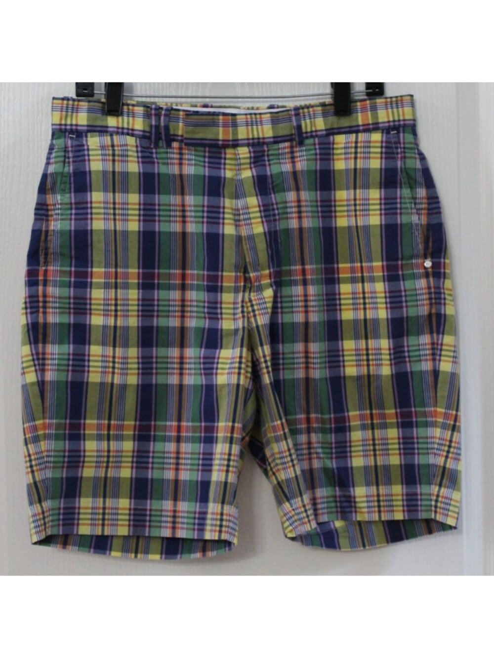 RLX Ralph Lauren Plaid Golf Shorts | Size 33 | Multicolor